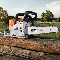 STIHL MSA 200 C-B Аккумуляторная пила STIHL, шина R 35 см, цепь 71 PM3 12512000141, Пилы цепные аккумуляторные Штиль